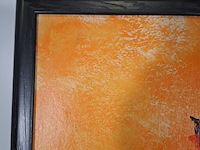 Acryl schilderij, maya wildevuur, danspaar - afbeelding 10 van  11