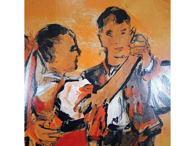 Acryl schilderij, maya wildevuur, danspaar - afbeelding 11 van  11