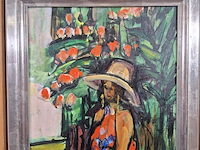 Acryl schilderij, maya wildevuur, dora giglio, 2004 - afbeelding 5 van  11