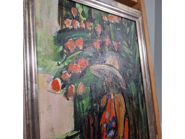 Acryl schilderij, maya wildevuur, dora giglio, 2004 - afbeelding 8 van  11