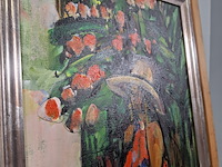 Acryl schilderij, maya wildevuur, dora giglio, 2004 - afbeelding 8 van  11