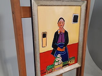 Acryl schilderij, maya wildevuur, enise, 2010 - afbeelding 3 van  9