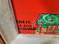 Acryl schilderij, maya wildevuur, enise, 2010 - afbeelding 5 van  9