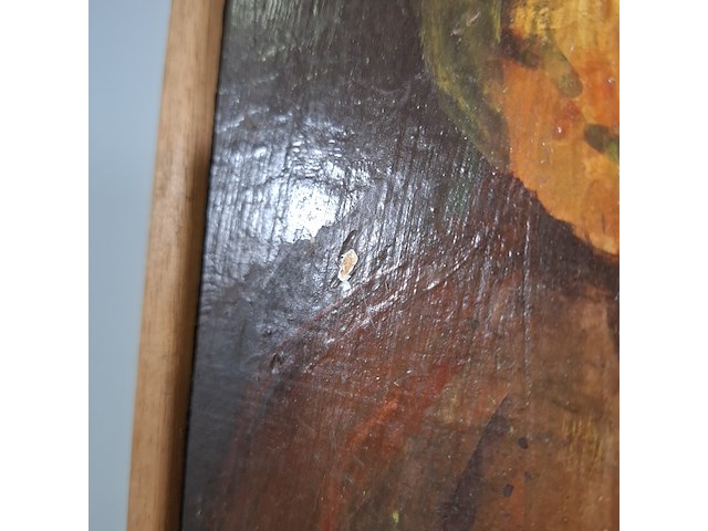 Acryl schilderij, maya wildevuur, familie tafereel - afbeelding 3 van  15