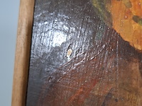 Acryl schilderij, maya wildevuur, familie tafereel - afbeelding 3 van  15