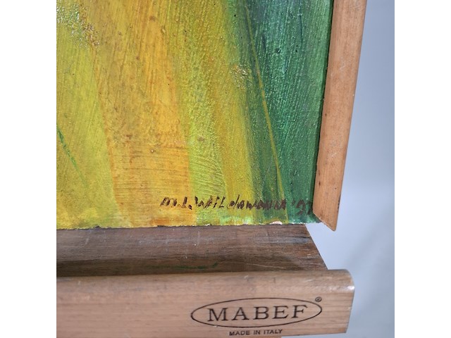 Acryl schilderij, maya wildevuur, familie tafereel - afbeelding 11 van  15