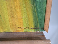 Acryl schilderij, maya wildevuur, familie tafereel - afbeelding 11 van  15