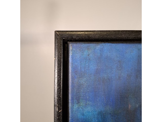 Acryl schilderij, maya wildevuur, folkloredansers, 1993 - afbeelding 6 van  8