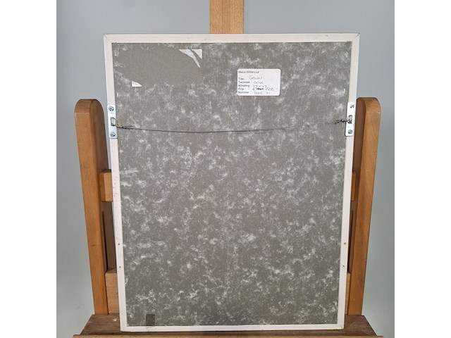 Acryl schilderij, maya wildevuur, gezicht - afbeelding 6 van  8