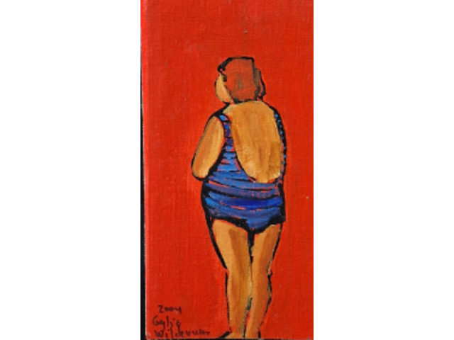 Acryl schilderij, maya wildevuur, giglio, 2004 - afbeelding 1 van  10