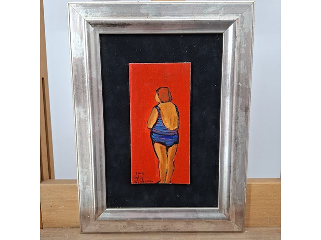 Acryl schilderij, maya wildevuur, giglio, 2004 - afbeelding 3 van  10