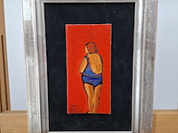 Acryl schilderij, maya wildevuur, giglio, 2004 - afbeelding 3 van  10