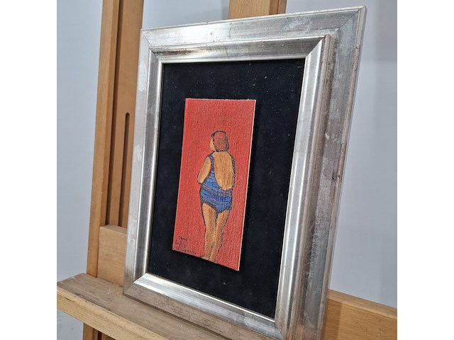 Acryl schilderij, maya wildevuur, giglio, 2004 - afbeelding 7 van  10