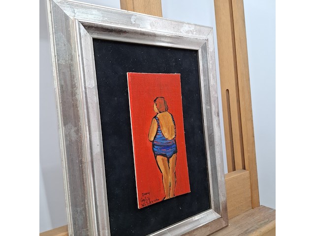 Acryl schilderij, maya wildevuur, giglio, 2004 - afbeelding 8 van  10