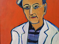 Acryl schilderij, maya wildevuur, guseppe, 2010 - afbeelding 1 van  10