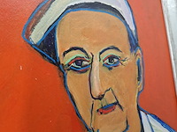 Acryl schilderij, maya wildevuur, guseppe, 2010 - afbeelding 7 van  10