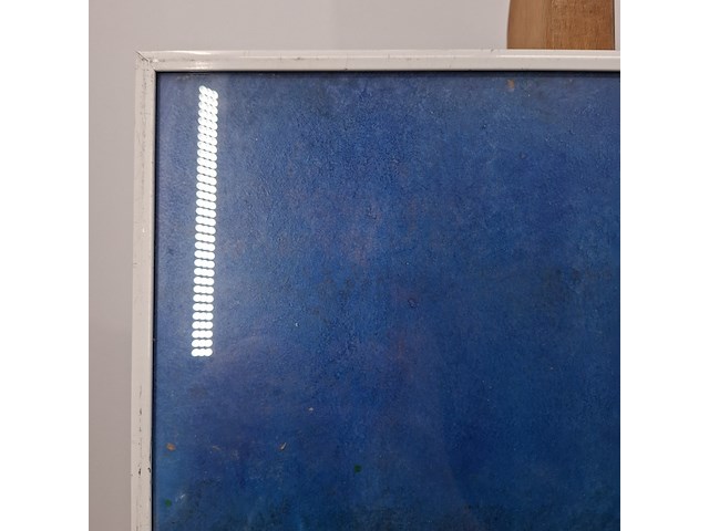 Acryl schilderij, maya wildevuur, heideveld, 1990 - afbeelding 9 van  10