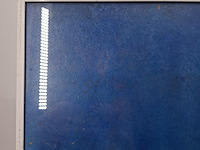 Acryl schilderij, maya wildevuur, heideveld, 1990 - afbeelding 9 van  10