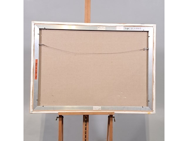 Acryl schilderij, maya wildevuur, hoorn, 2003 - afbeelding 8 van  9
