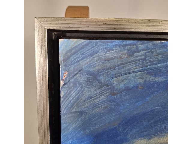 Acryl schilderij, maya wildevuur, ilfracombe, 2012 - afbeelding 2 van  12