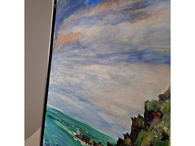 Acryl schilderij, maya wildevuur, ilfracombe, 2012 - afbeelding 10 van  12