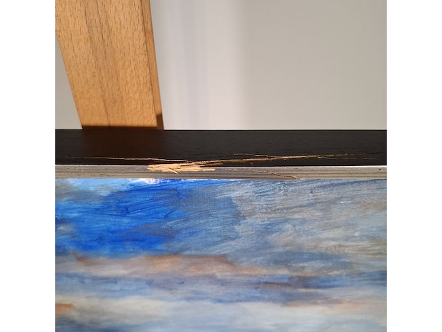 Acryl schilderij, maya wildevuur, ilfracombe, 2012 - afbeelding 12 van  12