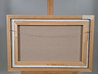 Acryl schilderij, maya wildevuur, ilfracombe, 2012 - afbeelding 6 van  6