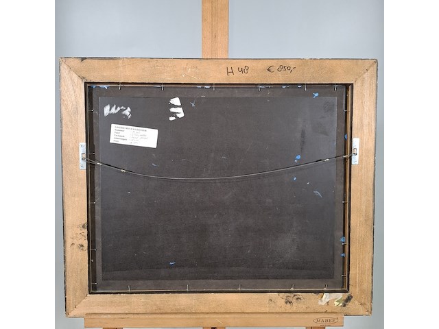 Acryl schilderij, maya wildevuur, isla di giglio, 2001 - afbeelding 4 van  10