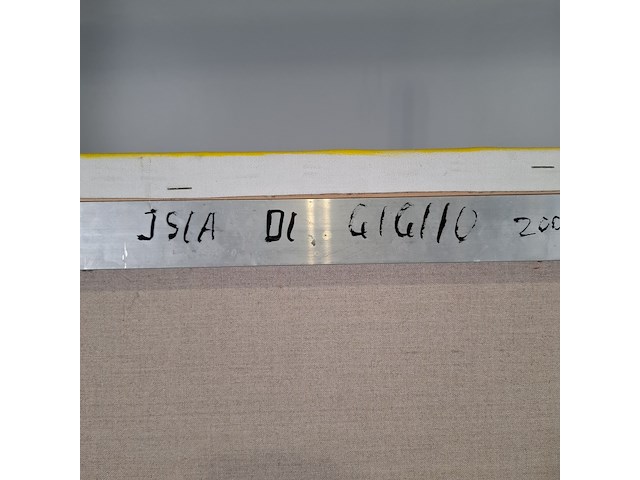 Acryl schilderij, maya wildevuur, isla di giglio, 2001 - afbeelding 10 van  10