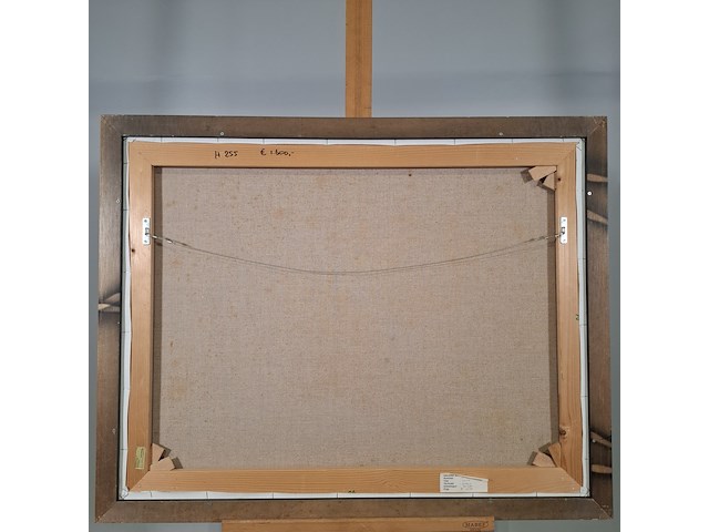 Acryl schilderij, maya wildevuur, italië , 1997 - afbeelding 7 van  9