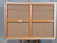 Acryl schilderij, maya wildevuur, joke, 1989 - afbeelding 6 van  7