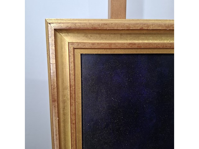 Acryl schilderij, maya wildevuur, kommetje, 1998 - afbeelding 9 van  10