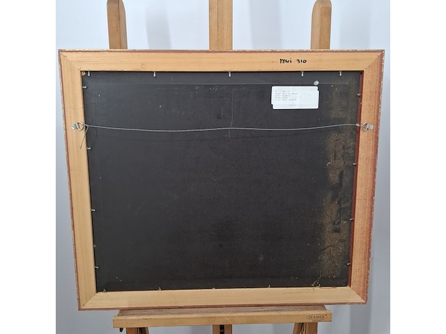 Acryl schilderij, maya wildevuur, kommetje, 1998 - afbeelding 10 van  10