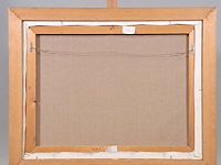 Acryl schilderij, maya wildevuur, kraam, 1993 - afbeelding 8 van  9