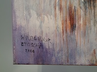 Acryl schilderij, maya wildevuur, kudu, 2000 - afbeelding 6 van  9