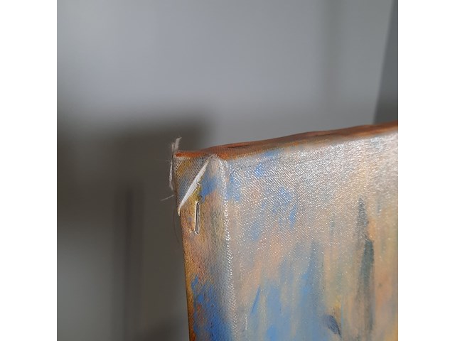 Acryl schilderij, maya wildevuur, kudu, 2000 - afbeelding 8 van  9