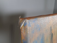 Acryl schilderij, maya wildevuur, kudu, 2000 - afbeelding 8 van  9