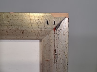 Acryl schilderij, maya wildevuur, landschap, 1991 - afbeelding 7 van  9