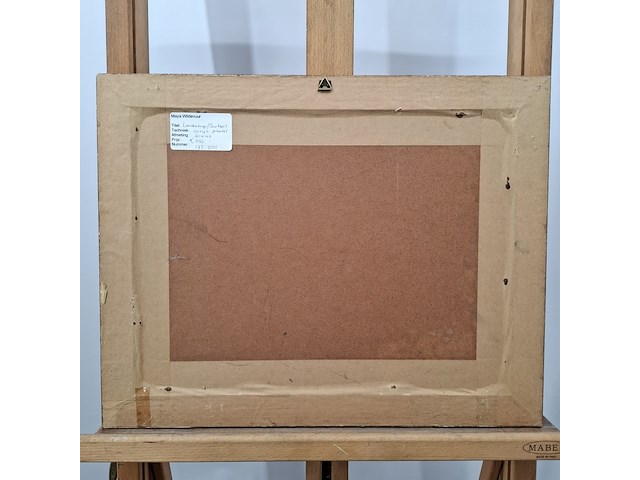 Acryl schilderij, maya wildevuur, landschap, 1993 - afbeelding 10 van  10