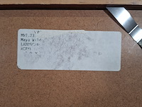 Acryl schilderij, maya wildevuur, landschap, 1996 - afbeelding 2 van  11