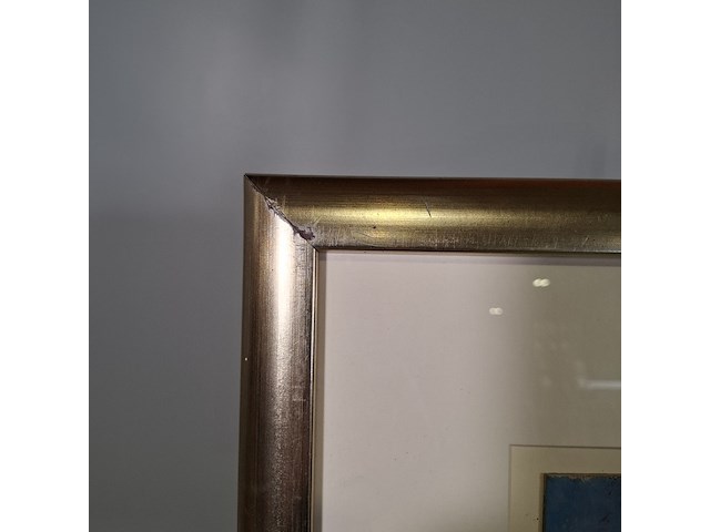 Acryl schilderij, maya wildevuur, landschap, 2000 - afbeelding 4 van  9