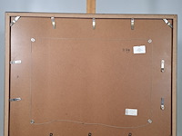 Acryl schilderij, maya wildevuur, landschap, 2000 - afbeelding 6 van  9