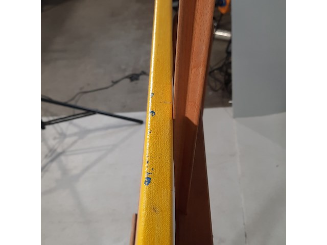 Acryl schilderij, maya wildevuur, landschap, 2004 - afbeelding 8 van  9