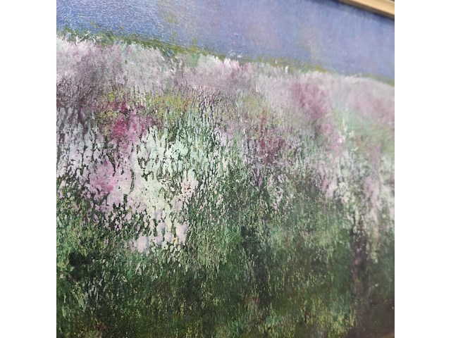 Acryl schilderij, maya wildevuur, landschap - afbeelding 5 van  8