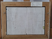 Acryl schilderij, maya wildevuur, landschap - afbeelding 7 van  8