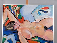 Acryl schilderij, maya wildevuur, marion - afbeelding 2 van  8