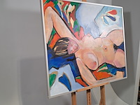 Acryl schilderij, maya wildevuur, marion - afbeelding 3 van  8