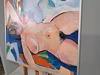 Acryl schilderij, maya wildevuur, marion - afbeelding 4 van  8