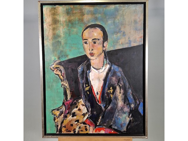 Acryl schilderij, maya wildevuur, mariska - afbeelding 2 van  7