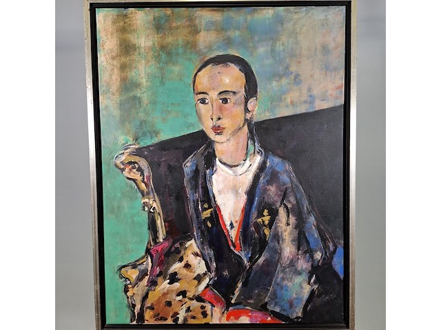 Acryl schilderij, maya wildevuur, mariska - afbeelding 3 van  7